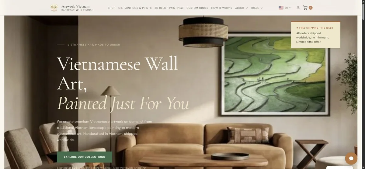 Artwork Vietnam · A Fluixo project
